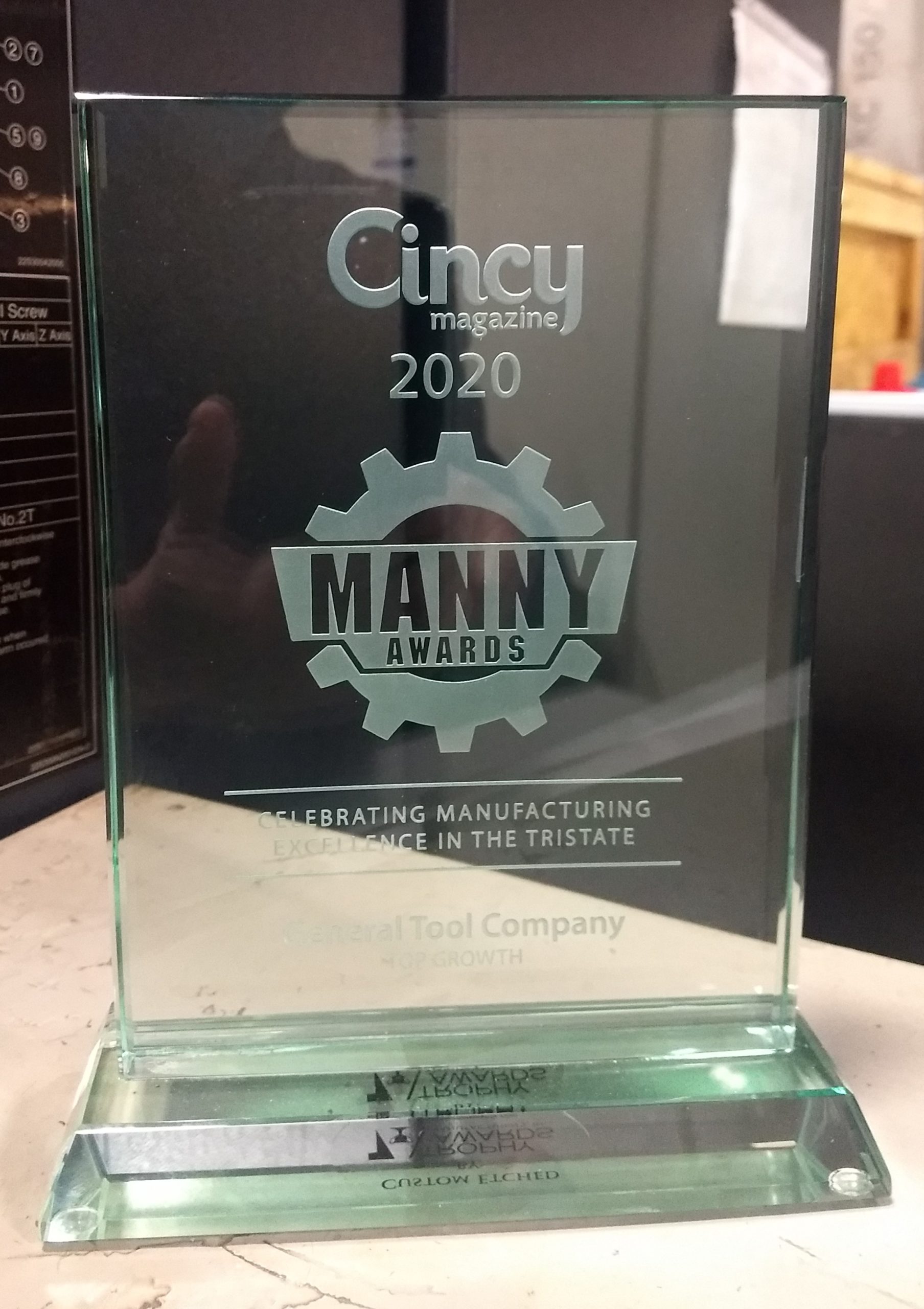 2020 Manny Award to GTC General Tool Company